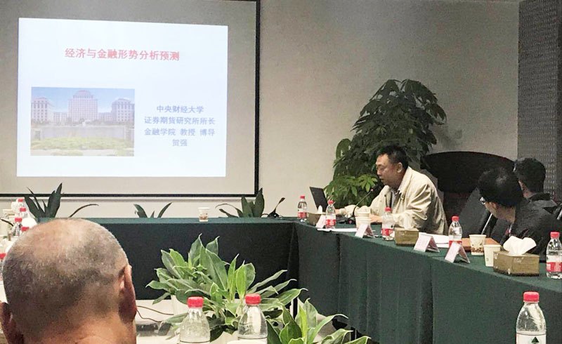  深纺集团举行经济形势报告会