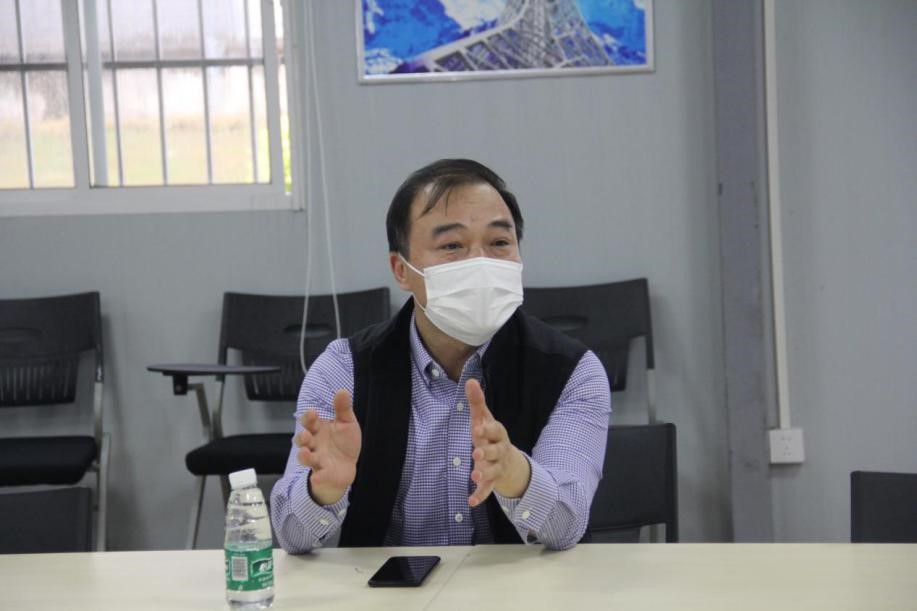 投控公司副总经理杨红宇一行赴深纺集团盛波光电 考察指导防疫和安全生产工作